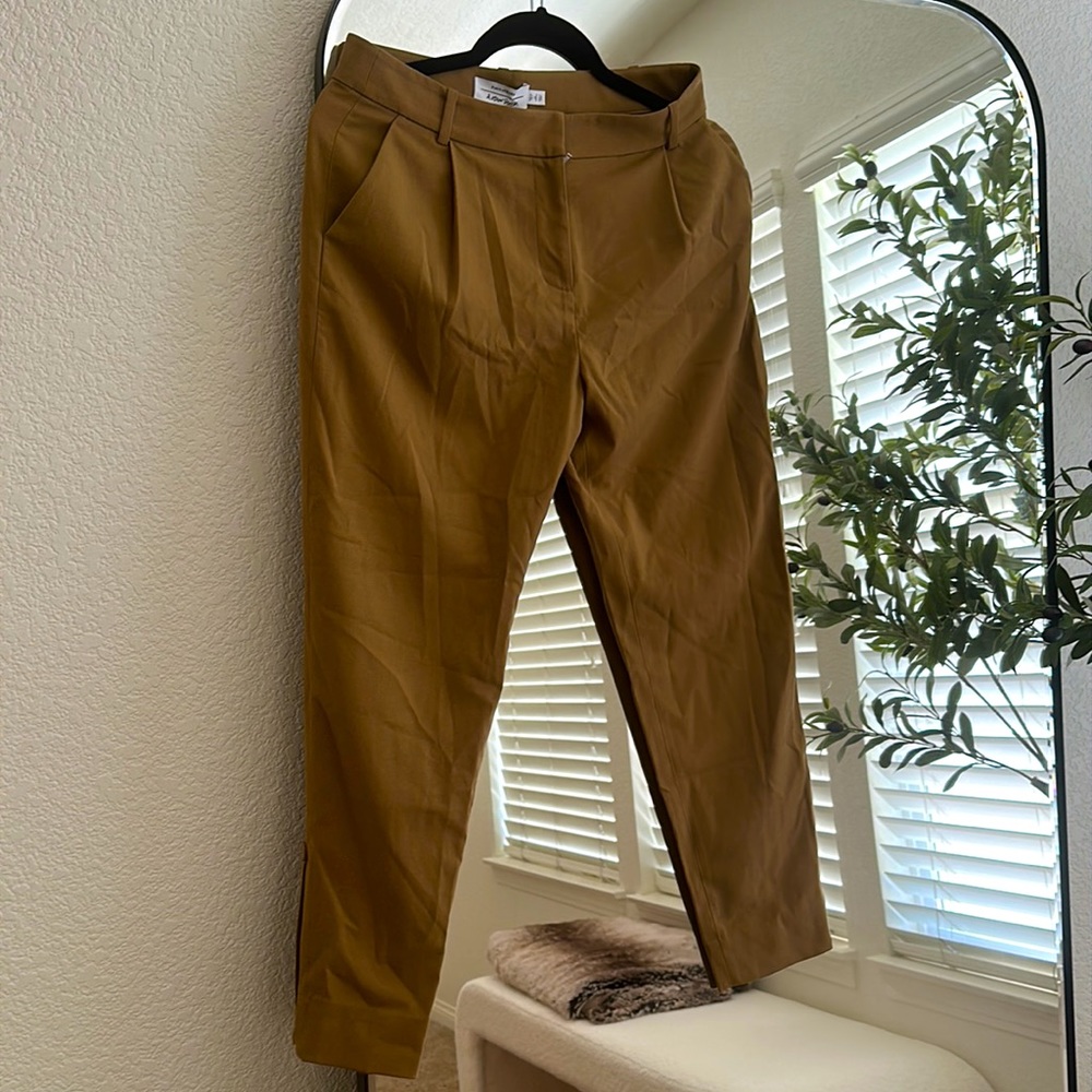& Other Stories Tan Trousers